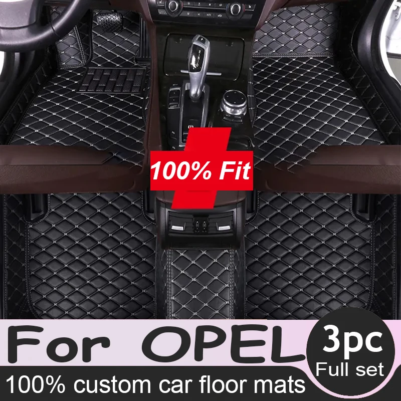 

Car Floor Mat for OPEL Aatara Astra H Astra Mocha Omega Grandland x Corsa d Corsa Cascada Adam insignia Car Accessories