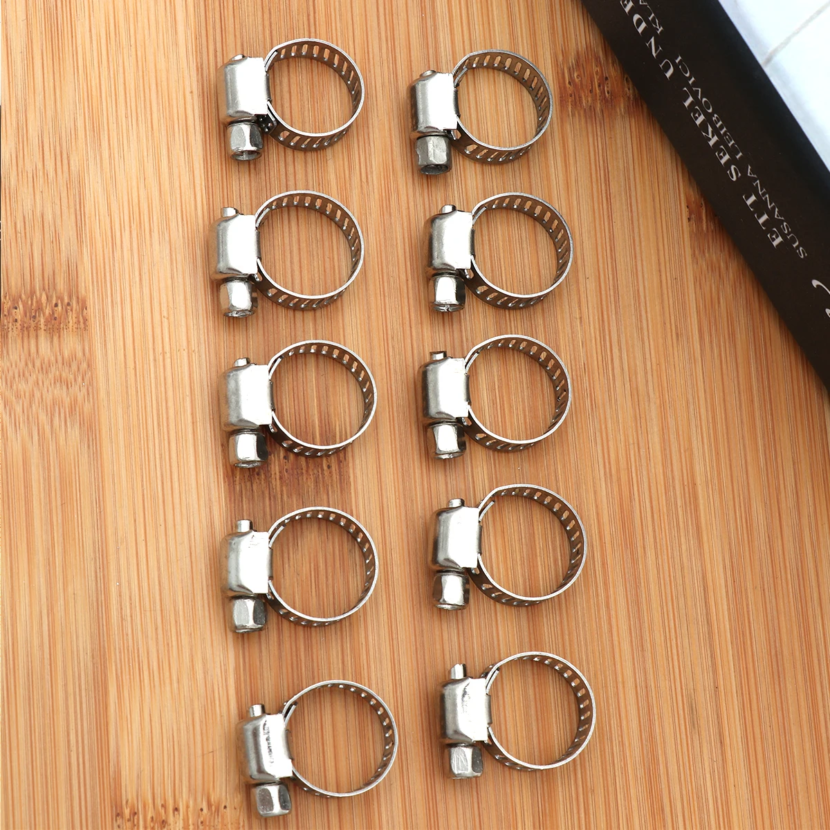 

Hose Clamp Stainless Steel Throat Assortment Pipeline on Rod Holder Tool Plumbing Tools