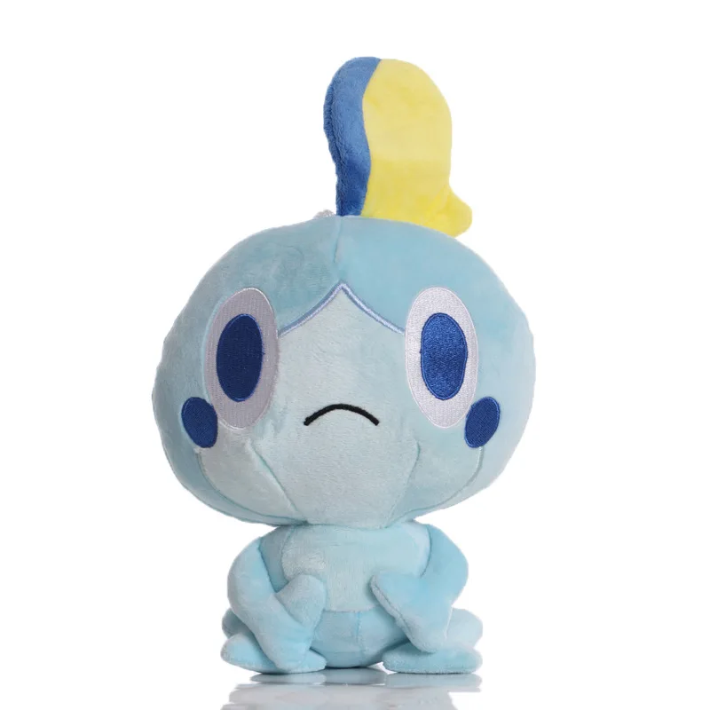 5pcs/lot 21cm Cute Pokemon Sobble Plush Toys Doll Sobble Plush Pendant Soft Stuffed Toys Gifts for Children Kids