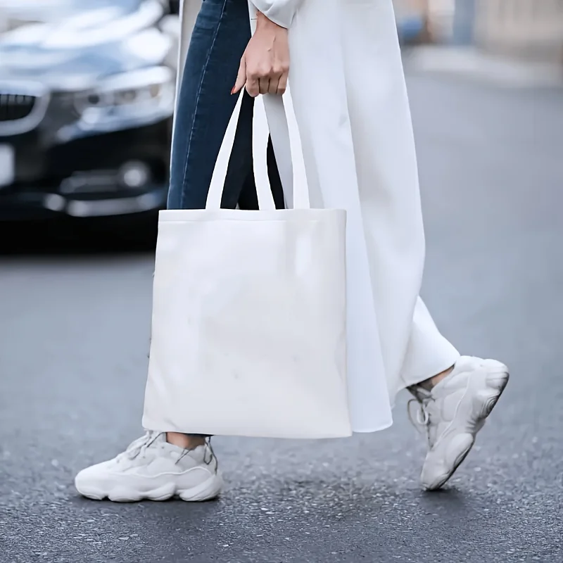 1 Piece of Women's Elegant and Simple Large-Capacity Handbag, Durable Fabric Handbag with Fixed Shoulder Strap and Open Top Design, Large Space Work Bag Suitable for Office, Travel, Shopping, and Daily Use