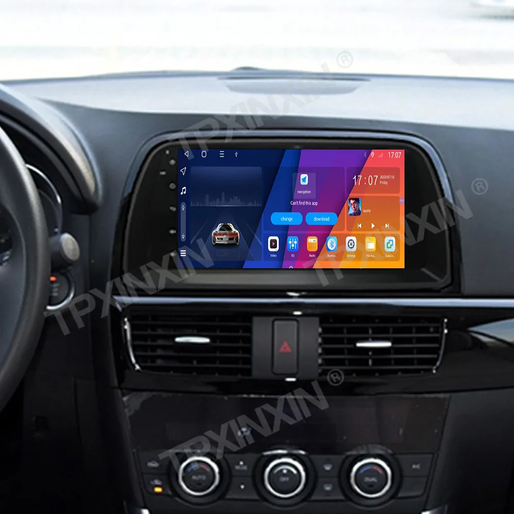 Car Radio Stereo Receiver Android 11 For Mazda CX-5 2015 2016 GPS Navigation Automotive Multimedia Head Unit Bluetooth Player