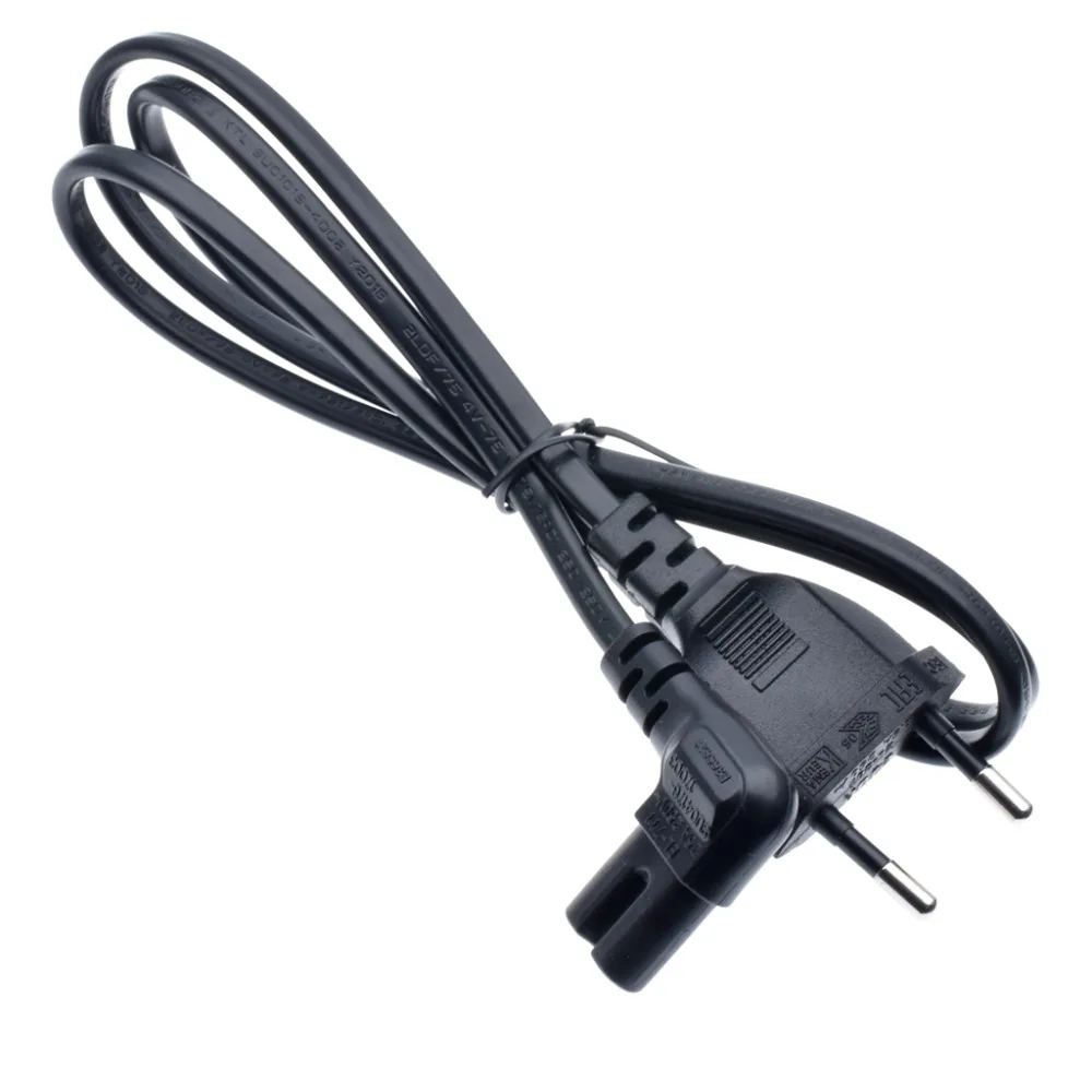 Figure 8 AC power cord Schuko EU Euro to right angled IEC C7 Power lead cable 1M 2M 3M 5M C7 AC Power Cord Cable Lead