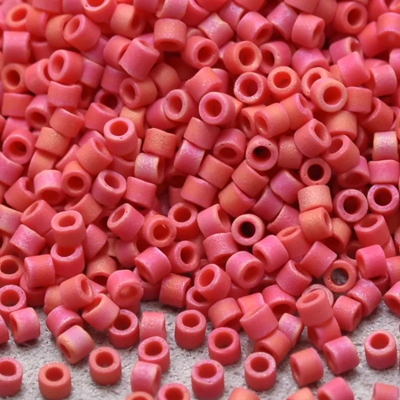Miyuki Frosted Matte Color Glass Seed Beads 11/0 2000pcs Japan Delica Beads for DIY Jewelry Making