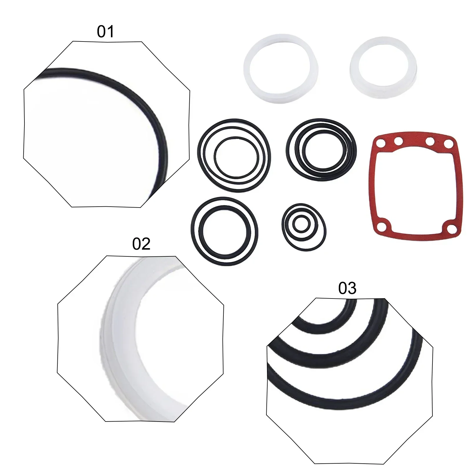 Professional Grade O Rings & Seals Set Designed Specifically for the For Paslode Series F16 Compatibility Range