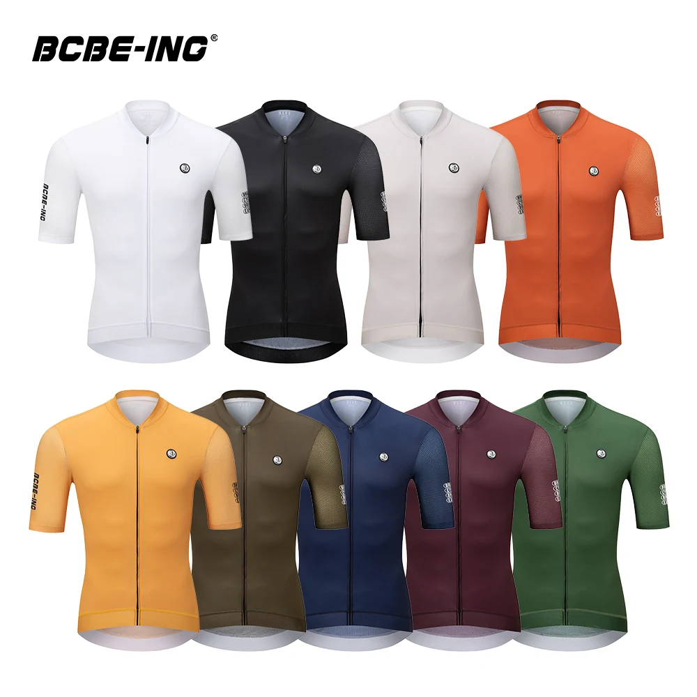

BCBE-ING Men Women Cycling Jersey Pro Aero Small Size 3D Bubble Mesh Bike Jersey Shirts Short Sleeve Small Size Cycling Maillot