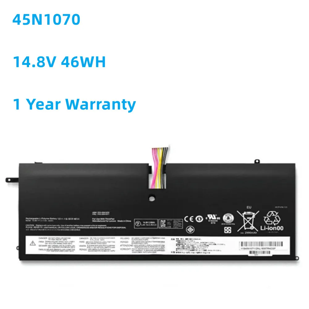 45N1070 45N1071 14.8V 3.11Ah 46WH baterai Laptop untuk Lenovo ThinkPad X1 karbon Series 3444 3448 3460 Tablet