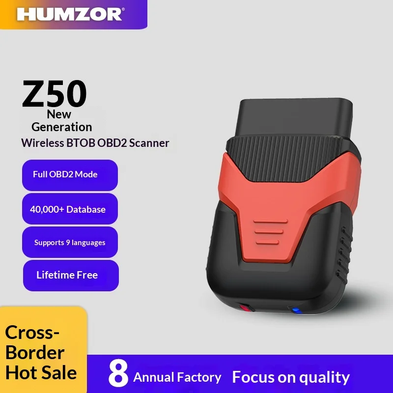 Specialized Motorcycle Fault Decoder Universal OBD Z50 Model Automobile Fault Diagnosis Instrument for bike