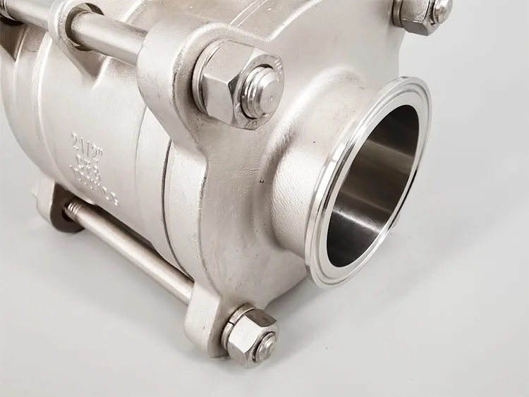 2 1/2'' Pneumatic Clamp Ball Valve