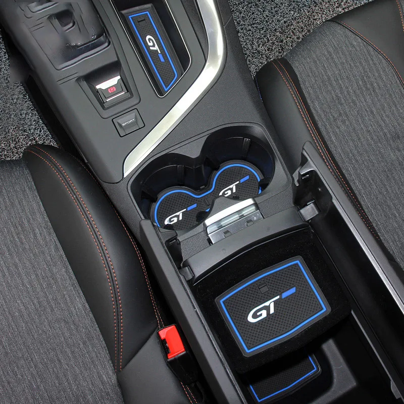Für Peugeot 3008 5008 GT 2016 2017 2018 2019 2020 2021 2022 2023 Auto Tor Slot Tasse Matte Tür Nicht-slip Gummi 3D Zubehör – Detail 1