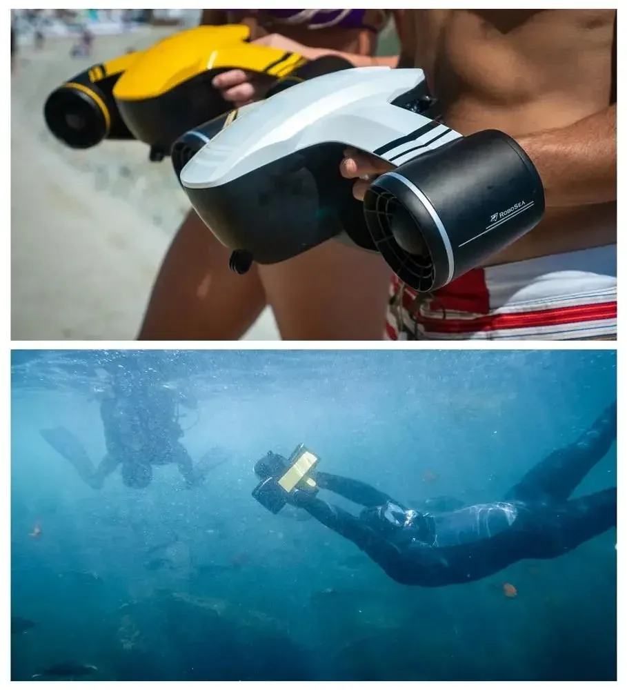 

The Ultimate Underwater Scooter Fly Through The Water Like A Torpedo, Thanks To Revolutionary Motorized Drone Technology.M