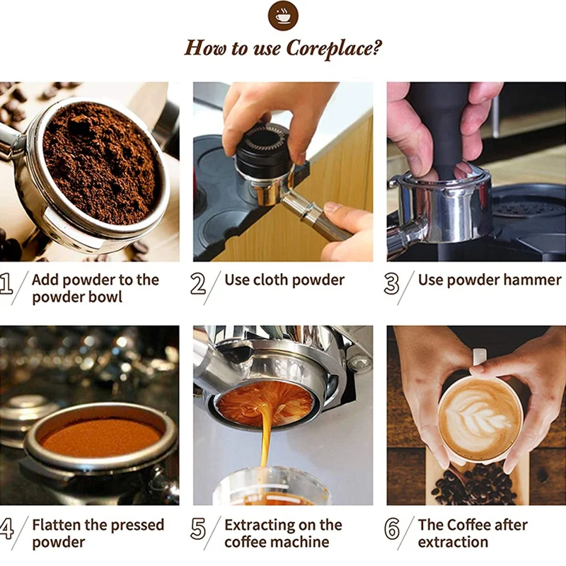 Portafilter ไร้ก้นขนาด 58 มม. ใช้ได้กับ Expobar, Rocket, Rancilio, Faema และ Wega พร้อมตะกร้ากรอง 1 ถ้วยรวมอยู่ด้วย