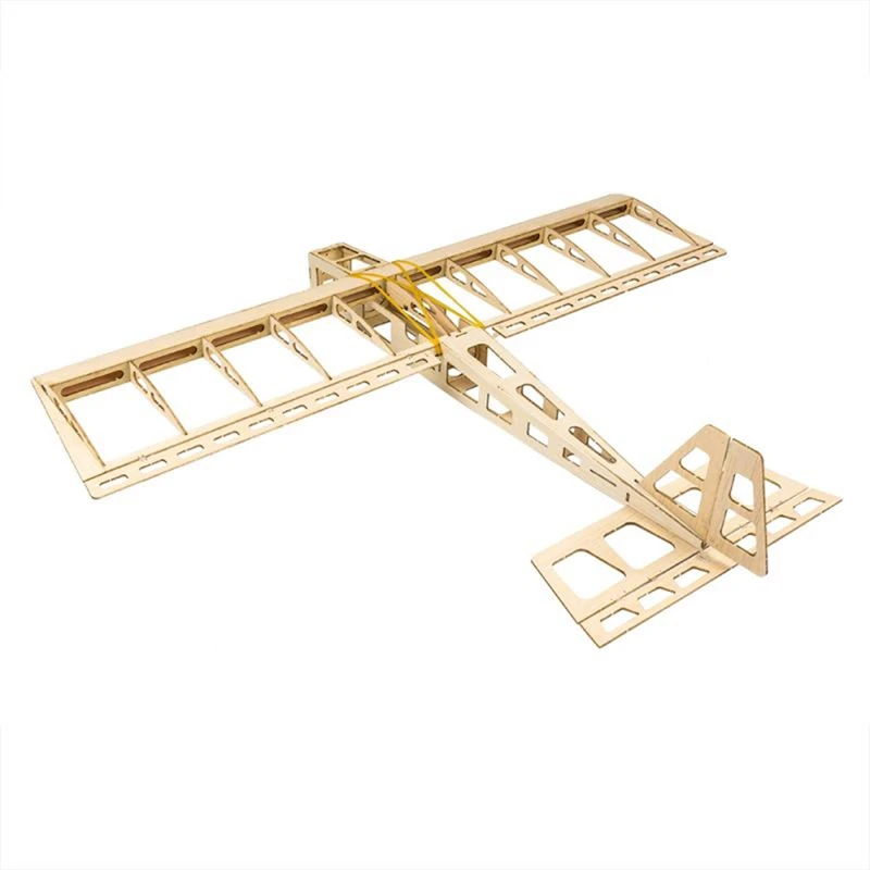 R03 STICK-06 Airplane 580Mm Wingspan Balsa Wood DIY Electric Aircraft RC Flying Toy Version Unassembled Easy Install Full Set