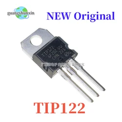 10PCS TIP122 NPN TIP127 PNP Darlington transistor TO-220 brand new original stock 100% quality