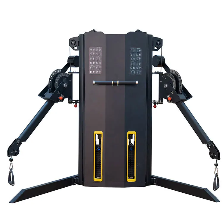 

Factory Price Multi-functional Station Trainer Movable Arm Functional Trainer Dual Cable Crossover Machine