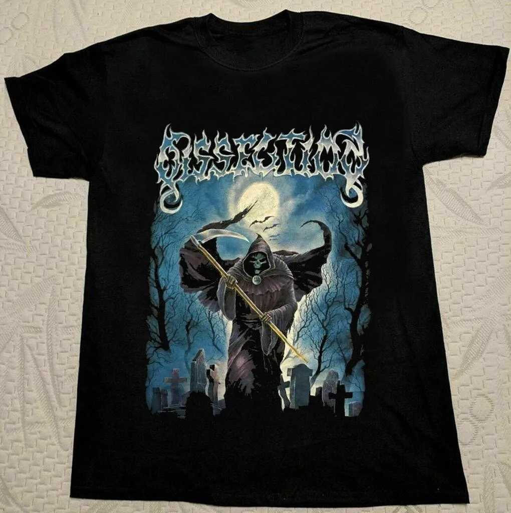 New! Dissection Band Cotton Black Shirt Unisex Concert S to 5XL