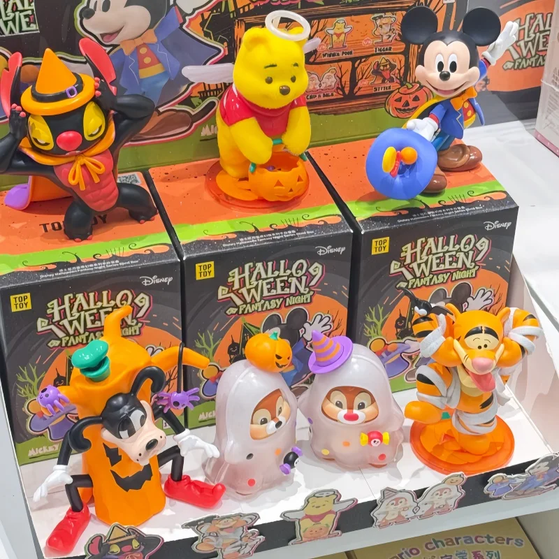 

TOPTOY Disney Halloween Night Series Blind Box Toy Authentic Cute Desktop Decoration Collectible Trendy Gift for Birthday