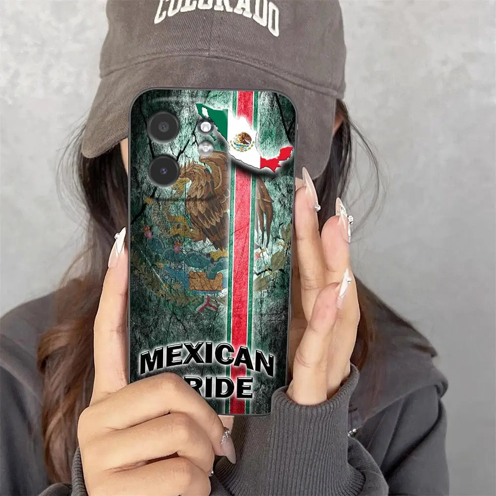 Flag Of Mexico Cover Phone Case For Infinix NOTE 12 GT 20 30 40 50 50X 60 TECNO POVA NEO 2 4 5 6 7 Pro Funda Shell Capa Case