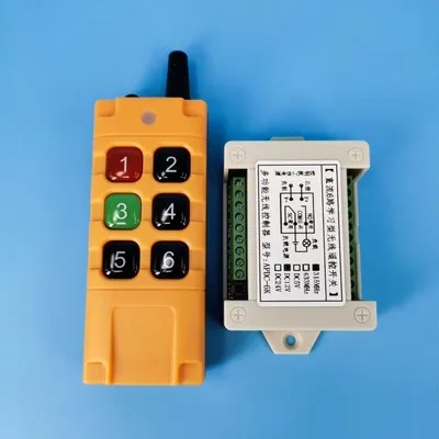 

12v24v6 Wireless Remote Control Switch Multifunction Receiving Controller Relay Motor Remote Controller