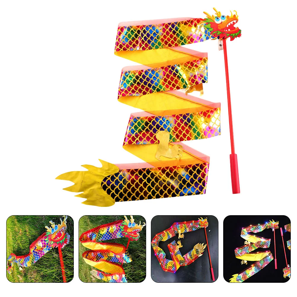 Ribbon with Stick Dancing Gymnastics Ribbons Streamers Fairy Wand Colorful Rhythmic