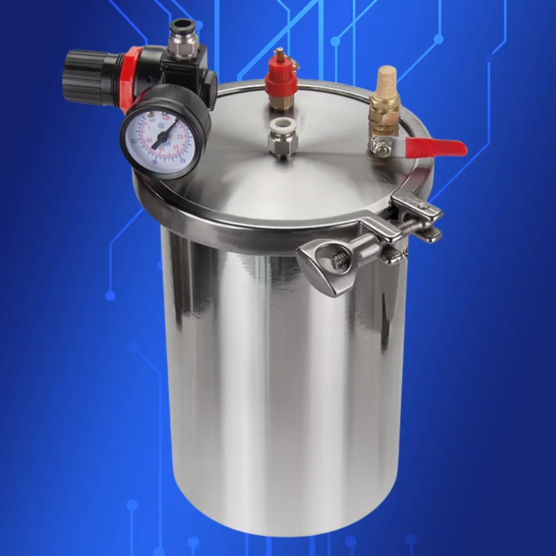 

Free Shipping Industrial Clip-Type Stainless Steel Pneumatic Tank | Corrosion-Resistant Air Pressure Vessel with Frame Lock