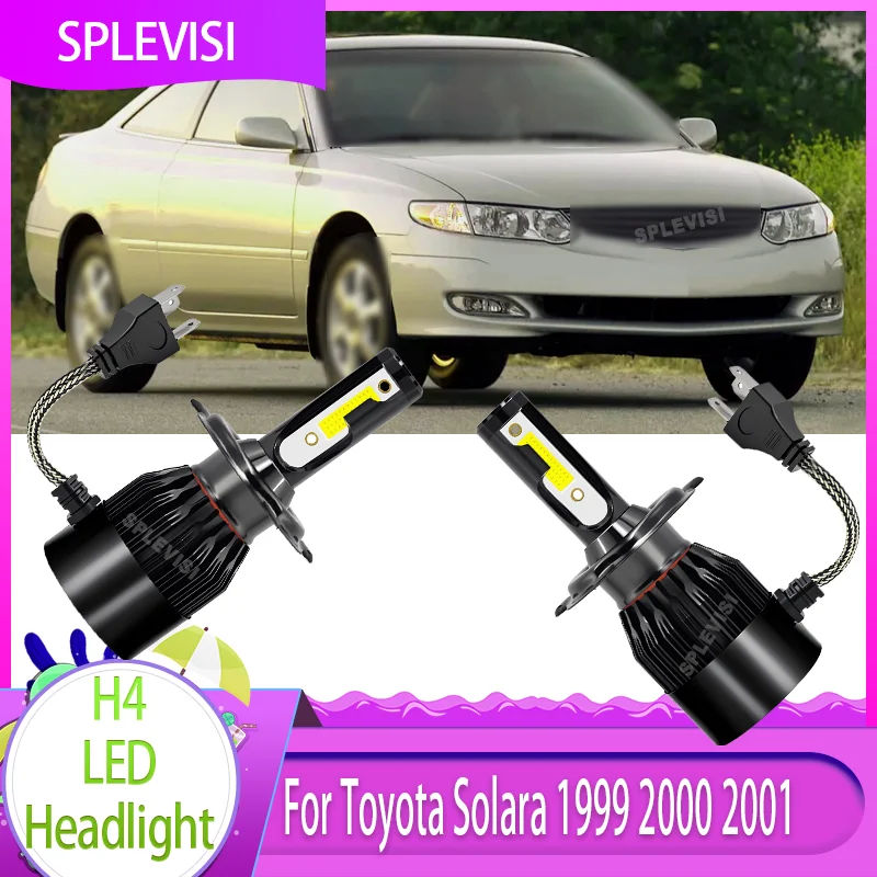 

COB Chip Advantage: Denser, Brighter Light Pattern H4/9003 LED High Low Beam Car Auto Headlight For Toyota Solara 1999 2000 2001