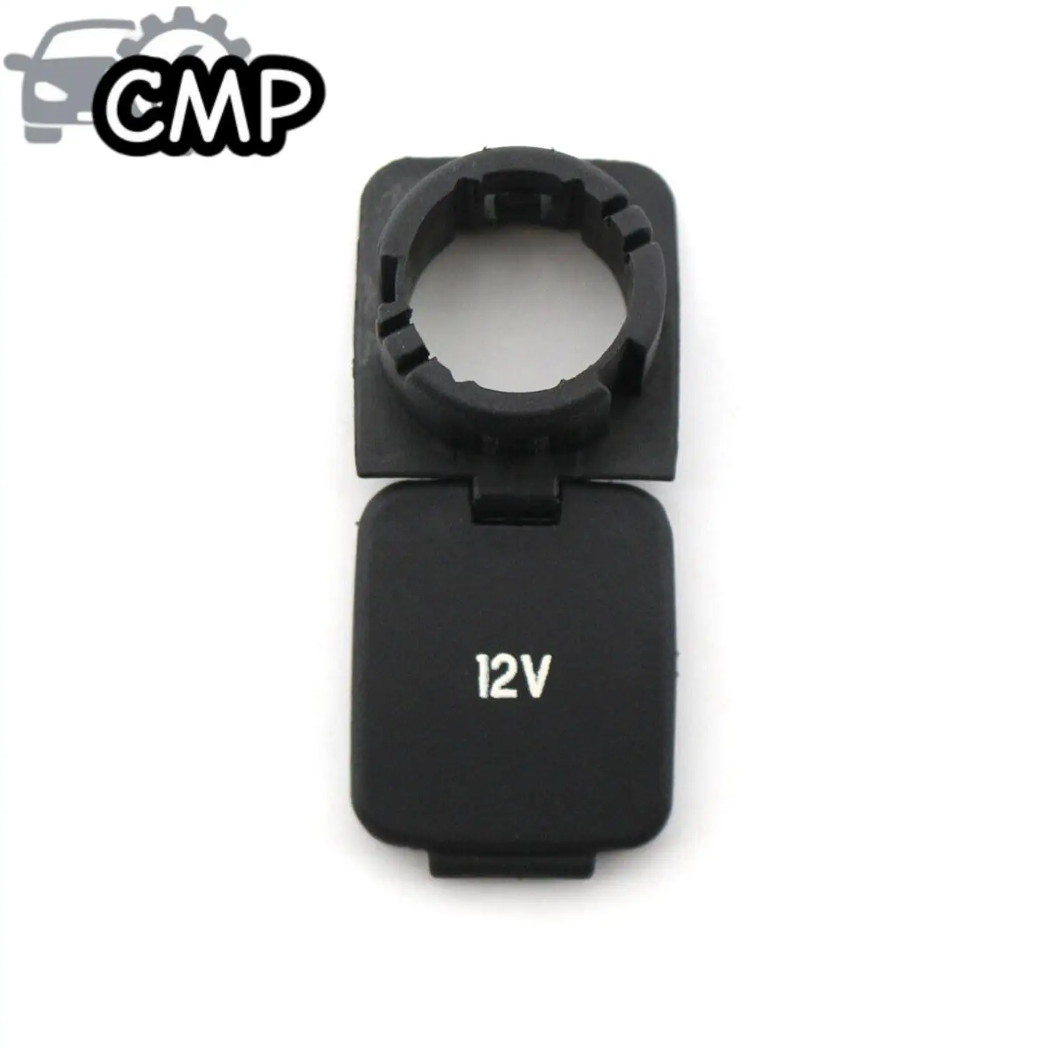 

1PC Car 12V Power Socket Lighter Cigarette Black Cover Outlet Cap Fit For Ford F150 F250 11-17 US Car Interior Accessories