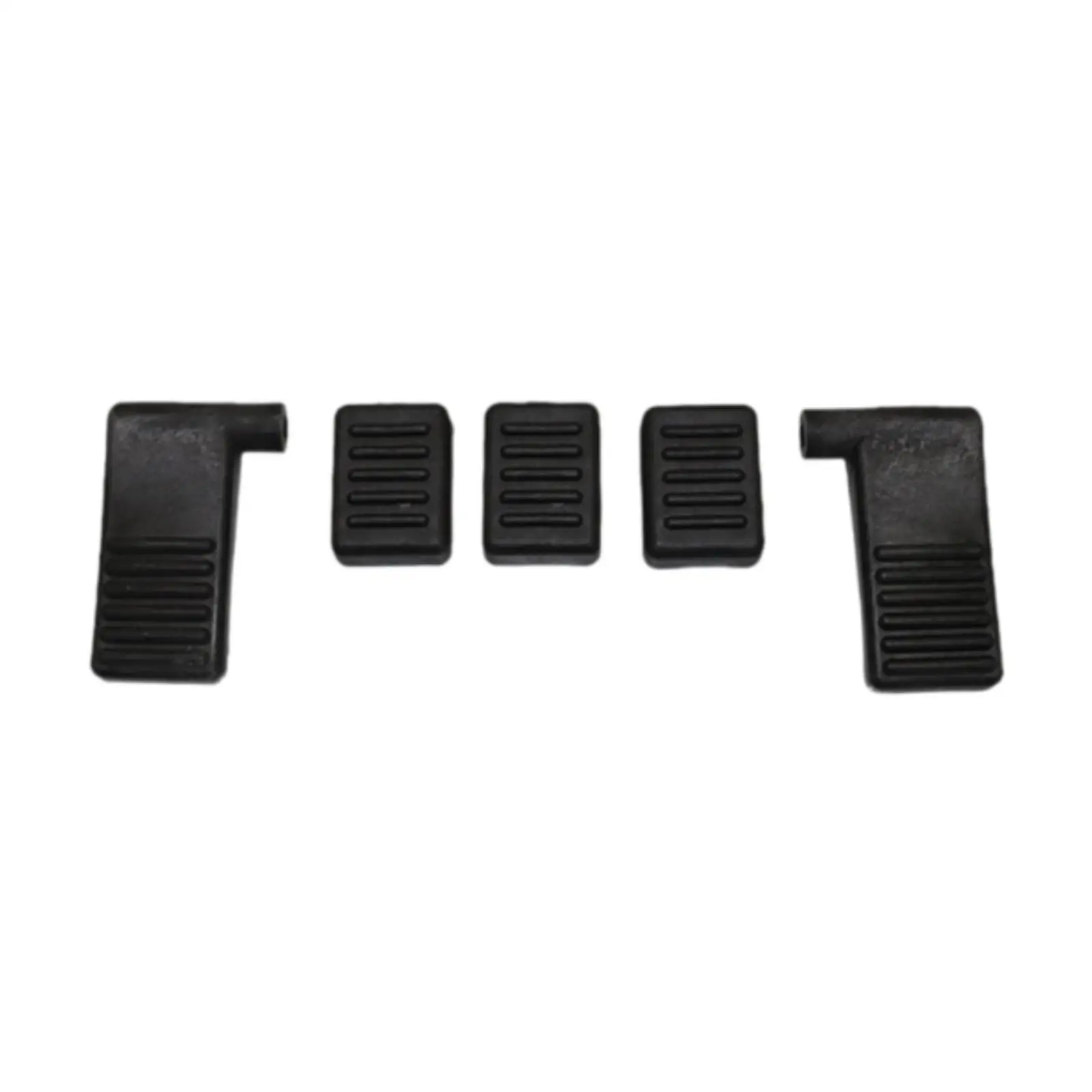 5Pcs Car Footboard Easily Install AntiSlip Accessory Footpeg Footrest Foot Peg Blocks for Most Cars Motorcycle Tyre changer