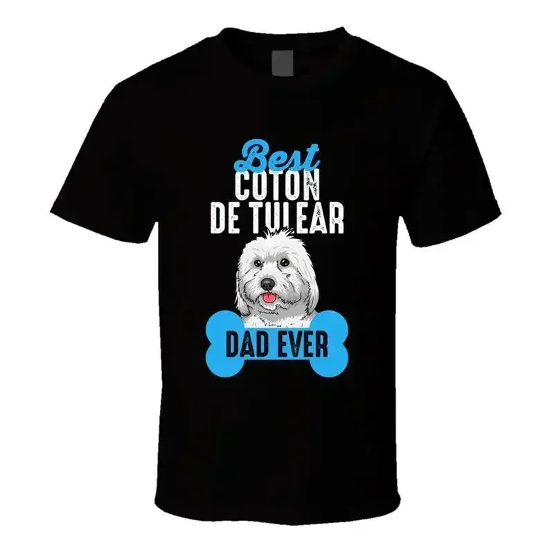 Coton De Tulear Best Dad Ever Father's Day T Shirt
