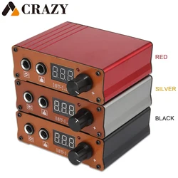 Tattoo Power Supply Mini Durable Digital LCD Tattoo Power Source Box For Permanent Makeup Tattoo Machine
