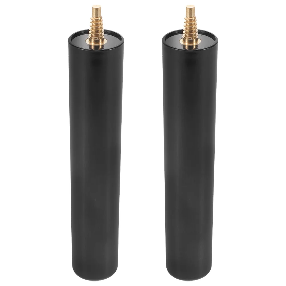 

2Pcs Billiard Cue Extension Rod Retractable for Professional Pool Snooker Players Enhanced Grip Precision Pool Cue Accessories