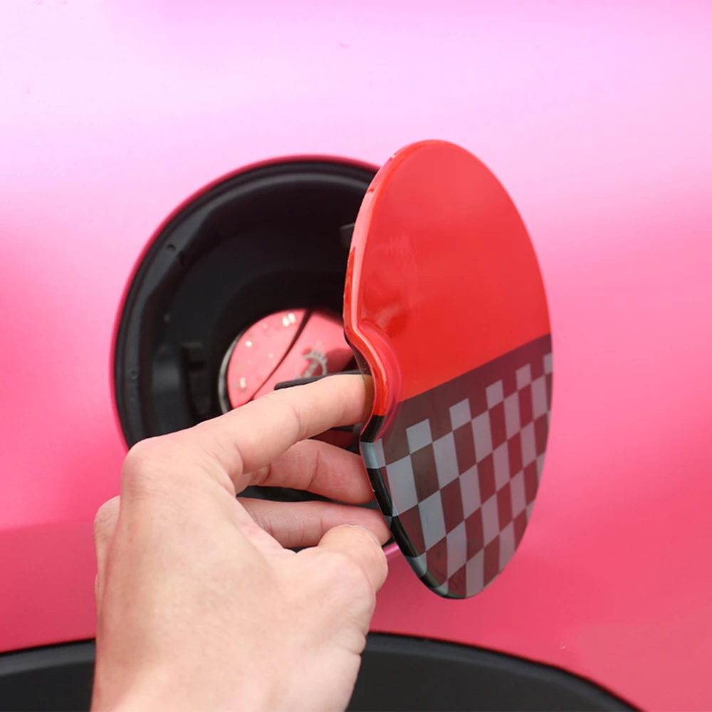 For Mini Cooper One S JCW F55 F56 Hatchback Car Styling Accessories Car Fuel Tank Cap Cover Case Housing Stickers Decoration view 3