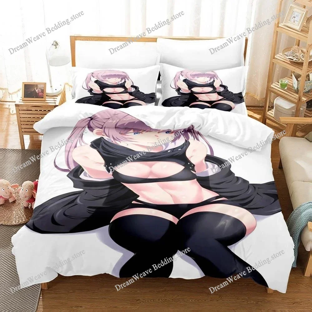 New 3D Printing Anime CALL OF THE NIGHT Bedding Set Single Twin Full Queen King Size Bed Set Adult Kid Bedroom Duvet Cover Sets9