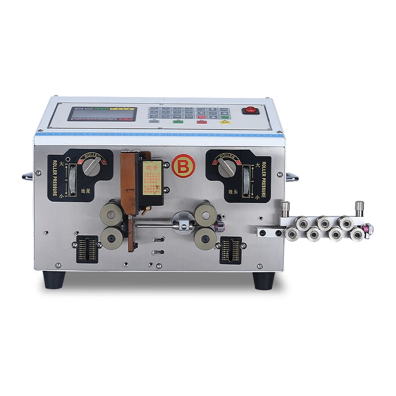 Fully Automatic Cutting and Peeling Machine HS-680S-V2 Computerized  Wire Harness Processing Equipment Wiring Machine