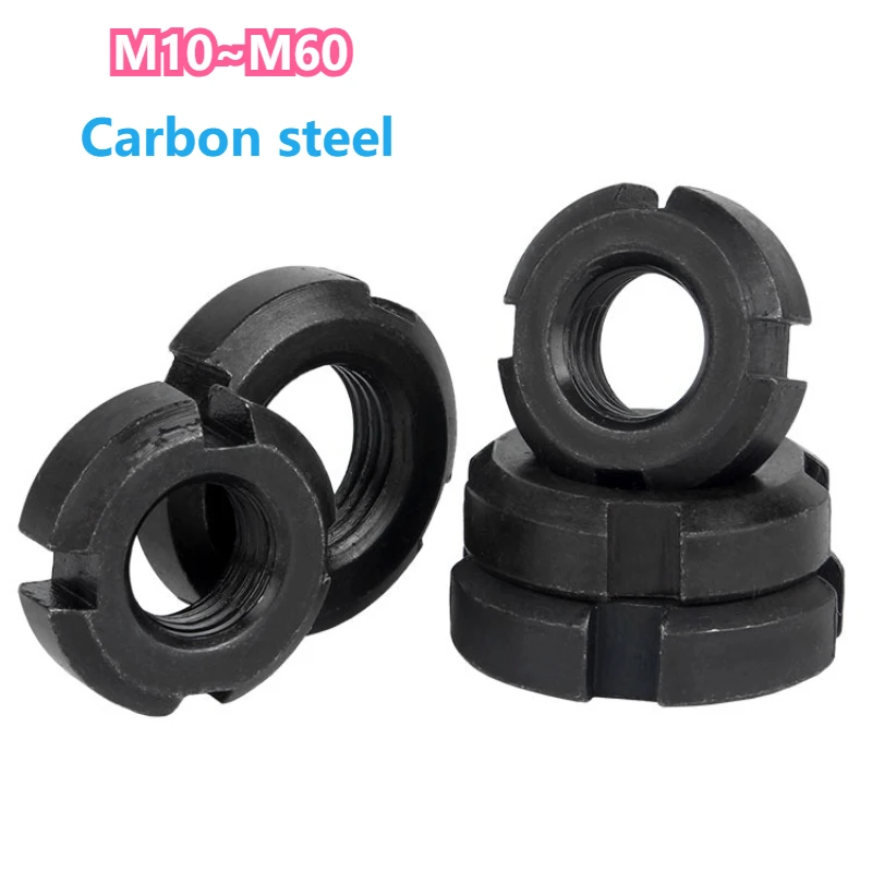 Round Nut Slotted N…