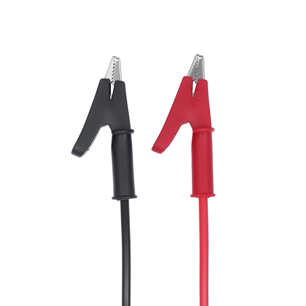 1pair Meter Alligator  Clip Test Cable  Connector  Clip For Multimeter Measure Tool