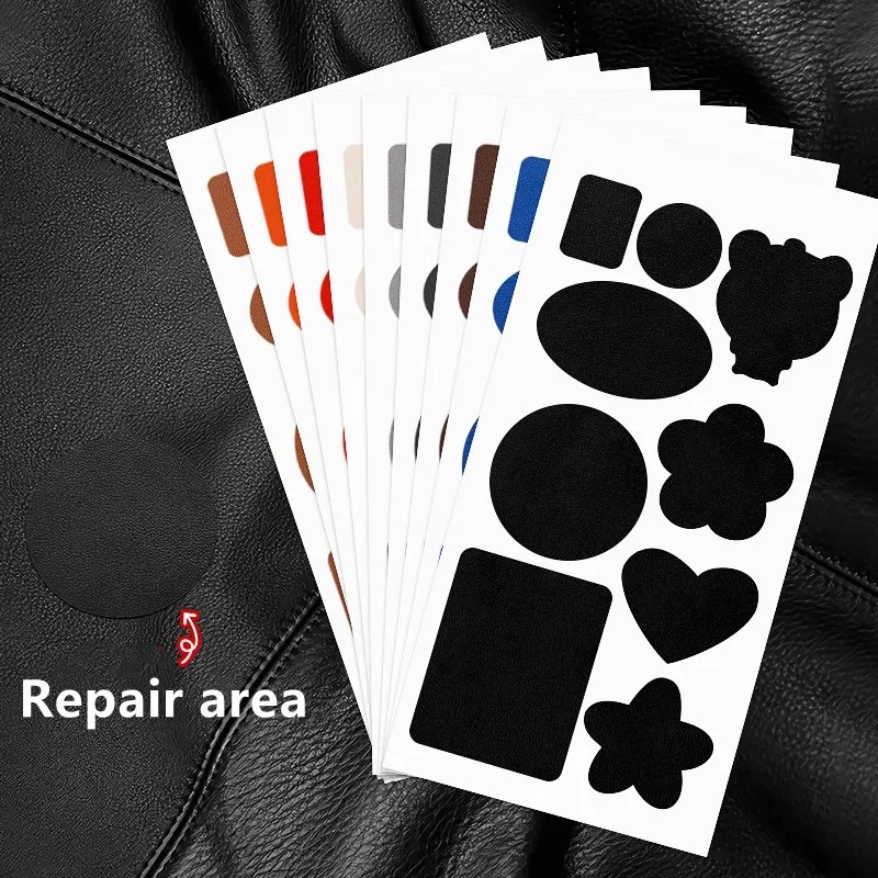 الجلود رقعة إصلاح الإطارات ذاتية اللصق الملابس الجلدية رقعة إصلاح الملابس غير بمناسبة الملابس التصحيح الأثاث أريكة الإسعافات الأولية التصحيح