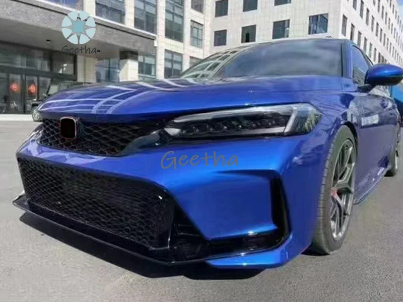 

Factory Discount Price Body Kit Bumper for Honda Civic 2021+ Old Revamped New Upgraded TYPE-R Style Car Bumper Accessories