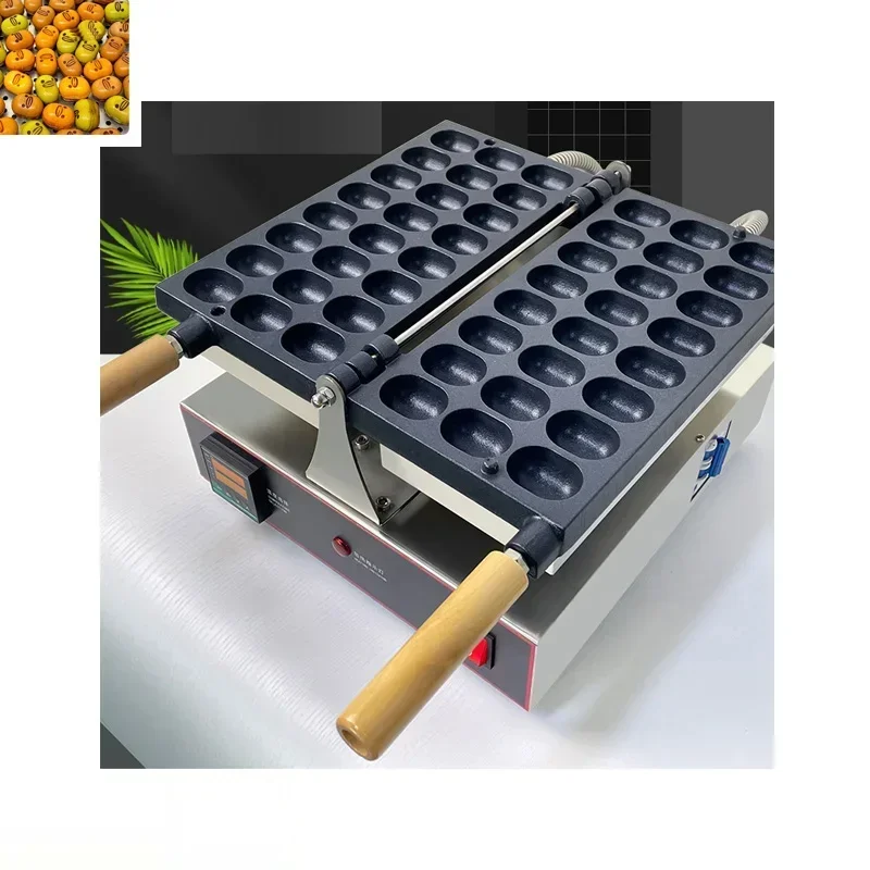 2026/24 Holes Japanese  Bubble Waffle Maker Electric Mini Castella Sponge Cake Waffle Making Mould Date Bean Pastry Machine 1