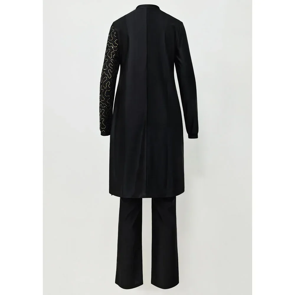 Burkini Femme Musulmane Maillot De Bain Moslim Vrouwen Badpak Islam Hijab Badmode Bescheiden Burkinis Badpak Beachwear 3PCS