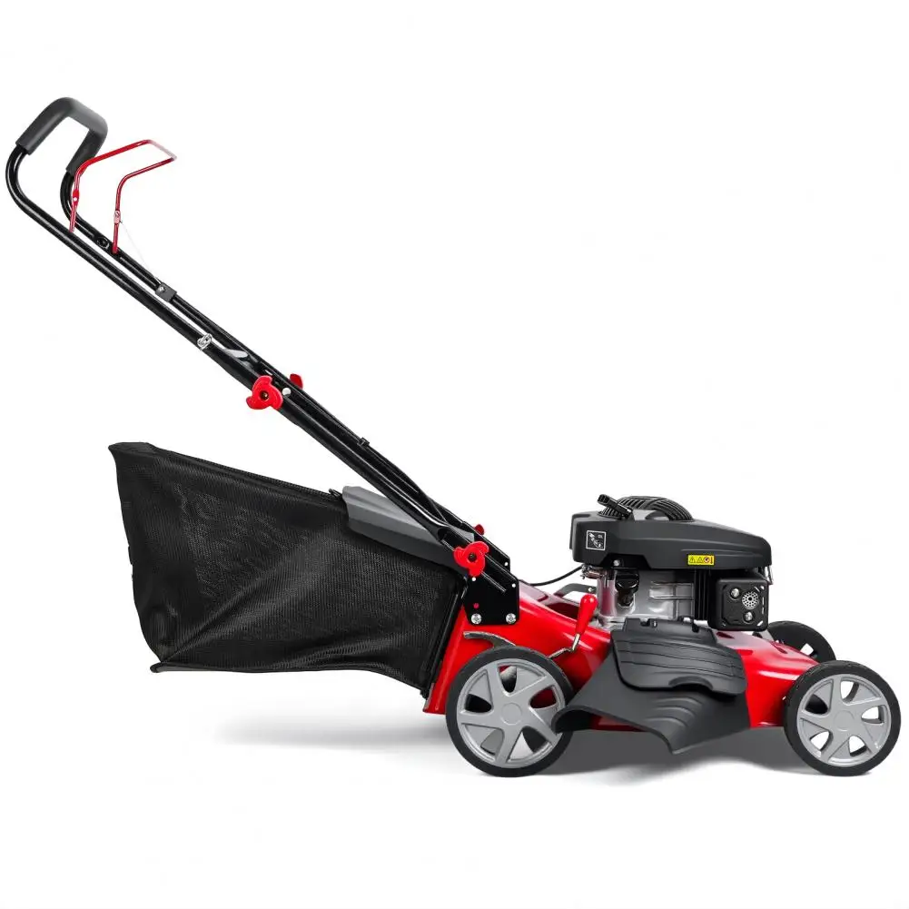 131cc Gas Engine Lawn Mower 3 in 1 Lawn Mower Self Propelled Lawn Mower 143cc Fuel Engine Walk-Behind Push Lawns Mowers 50