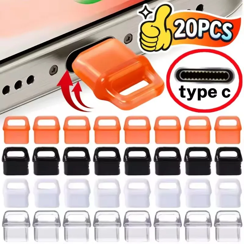 5-20PCS Usb C Dust …