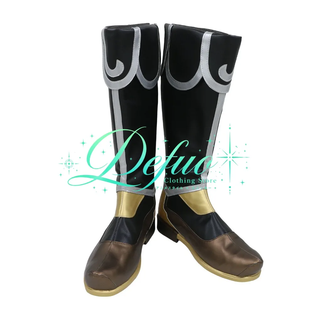 King of Glory Cosplay Shoes, Ink Wash Martial Arts Anime Bootscustomized Halloween Party Game