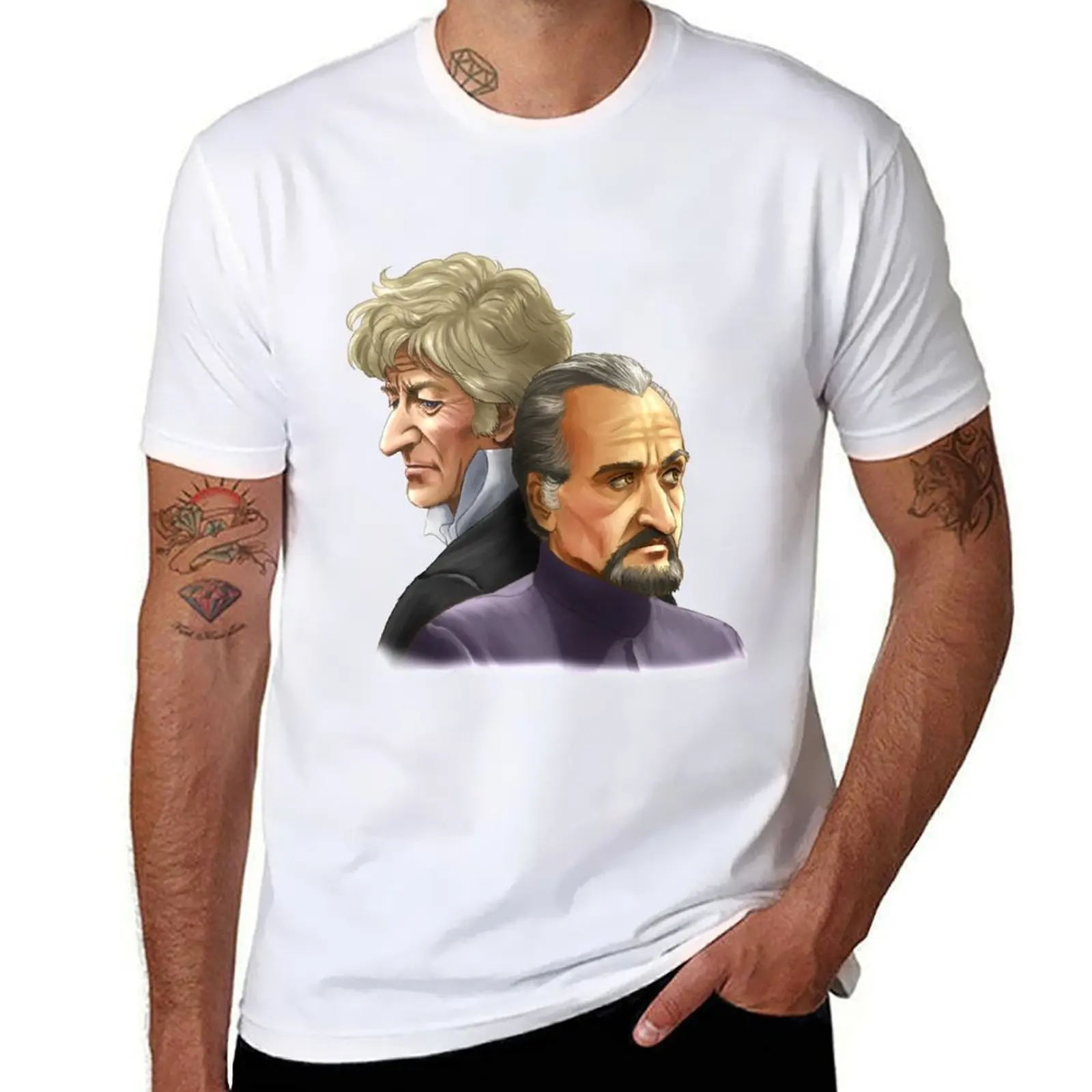 

The Doctor and the Master T-Shirt printed t shirts for man t shirt man plain T-Shirt