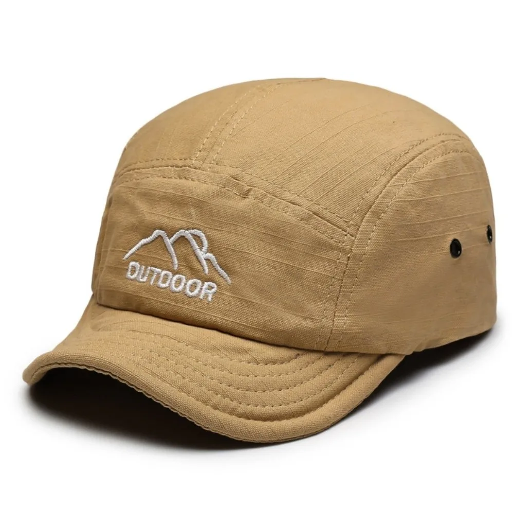 

Unisex Short Brim Baseball Cap Sun Protection Lightweight Sun Hat Adjustable Sunscreen Cap Women Men