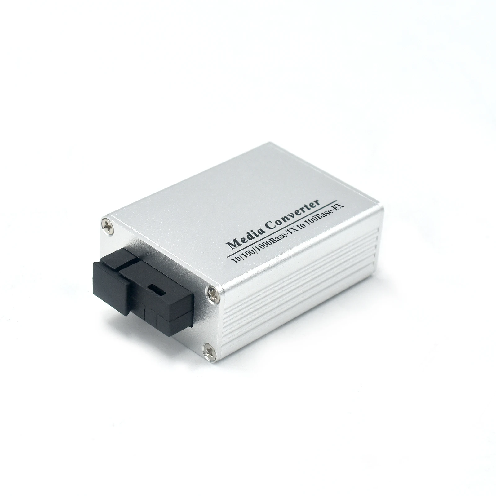 Unmanaged Gigabit Media Converter Fiber to Ethernet, 1 SC Fiber Port, 10/100/1000Mbps, Desktop/Wall Mount