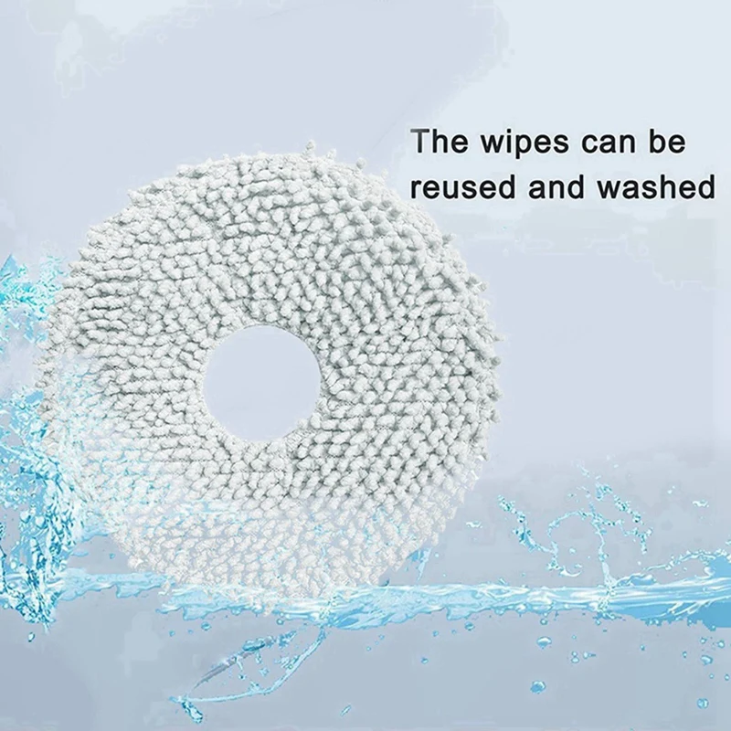 로봇 진공 예비 부품 액세서리, 드림 L10S 울트라 S10 프로 S20, 걸레 천, 8 개