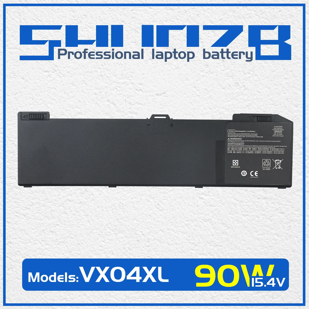 

SHUOZB VX04XL Аккумулятор для ноутбука HP Zbook 15 G5 G6 HSN-Q13C 2YW99AV 2YX00AV 3AX02AV 7WY08PA HSTNN-IB8F L06302-1C1 L05766-855