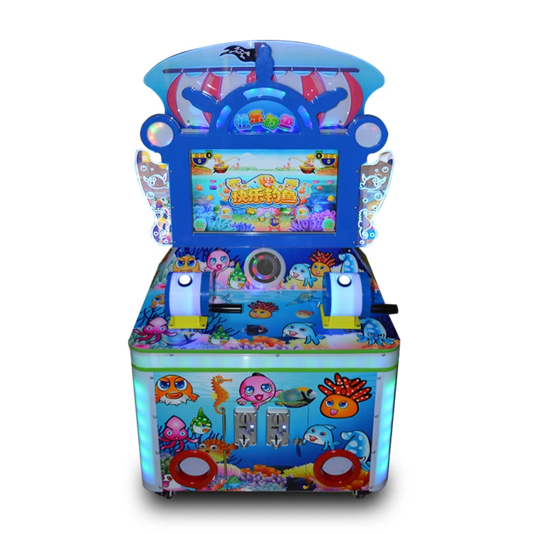 

Kids Classic Fish Cabinet Fishing Game Machine With Gashapon Coin Operated Fish Hunting Games Machine