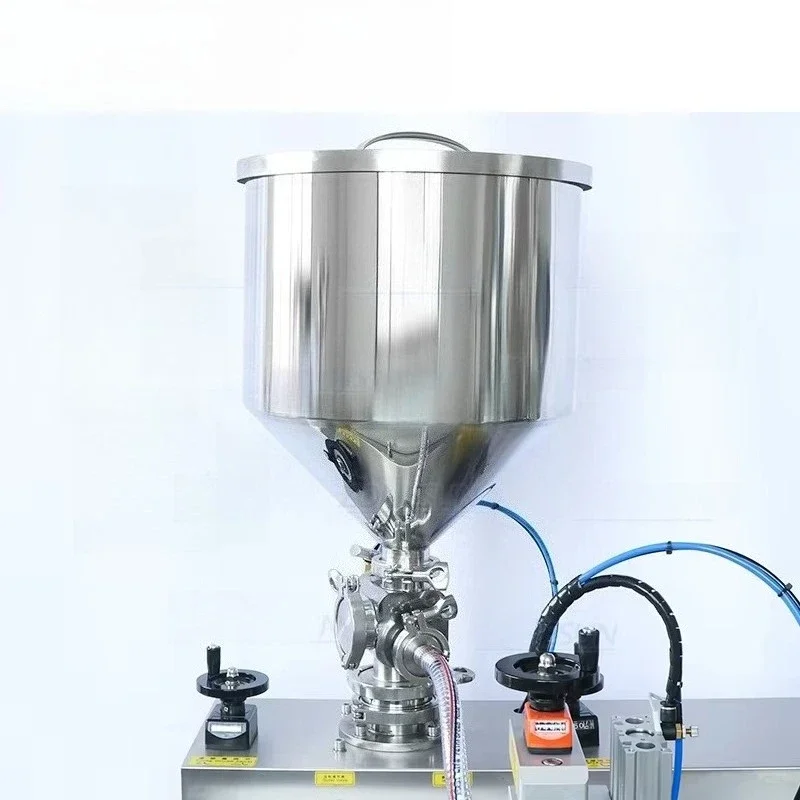 Semi Automatic Plastic Toothpaste Cosmetics Cream Lipgloss Ointment Honey Gels Tube Filling and Sealing Machine