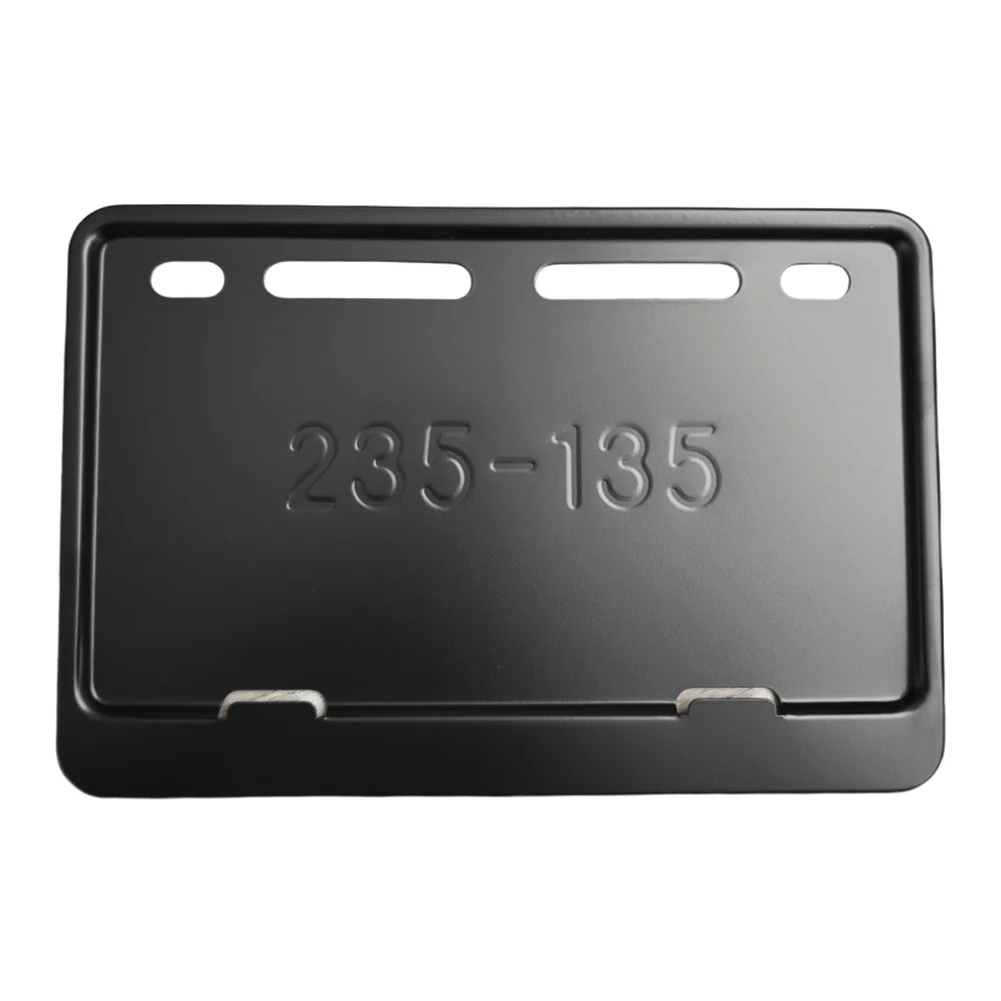 1pc Aluminum Alloy Motorcycle License Plate Frame For Philippine Motorcycle License Plate Frame
